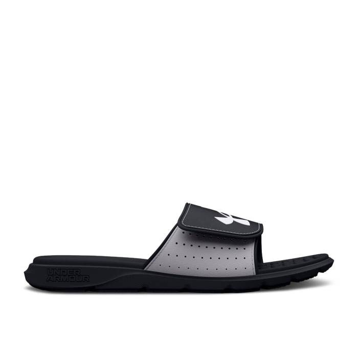 アンダーアーマー Under Armour 【 Ignite 7 Slide 'Black White' Men Black/White 】 イグナイト Slide サンダル メンズ 黒色 ブラック 白色 ホワイト