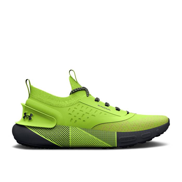 アンダーアーマー Under Armour 【 Hovr Phantom 3 Storm 'Lime Surge' Men Lime Surge/Black 】 メンズ ライム 黒色 ブラック|スニケス