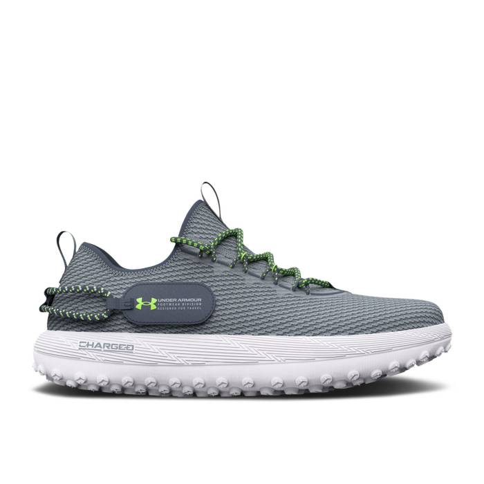 アンダーアーマー Under Armour 【 Fat Tire Venture 'Harbor Blue Lime Surge' Men Harbor Blue/Lime Surge/White 】 青色 ブルー ライム メンズ 青色 ブルー ライム 白色 ホワイト｜スニケス