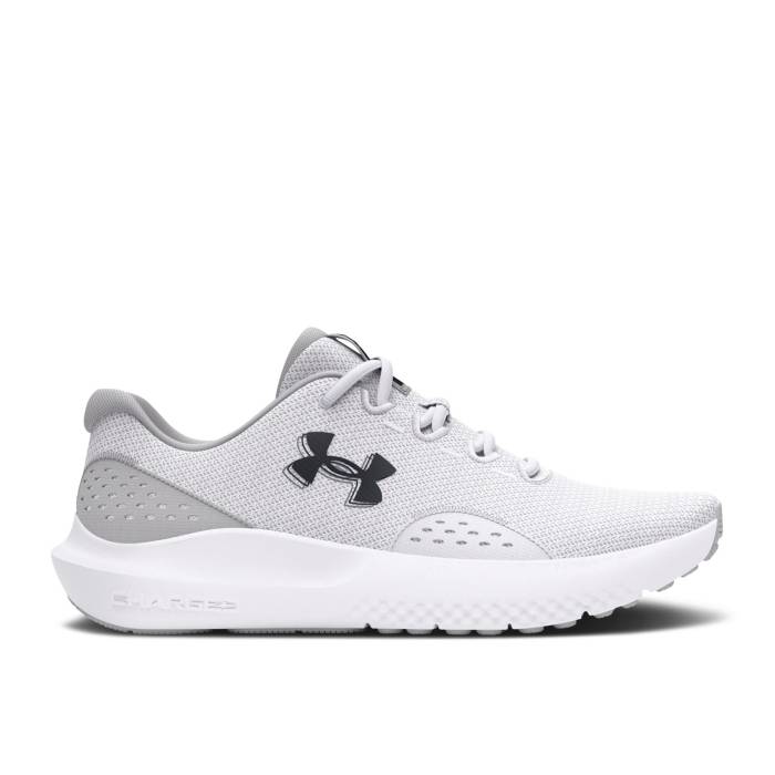 アンダーアーマー Under Armour 【 Surge 4 \u0027White Halo Grey\u0027 Men White/Halo Grey/Black 】 メンズ 白いこと 白いこと 薄墨色 薄墨色 黒いこと 黒いこと