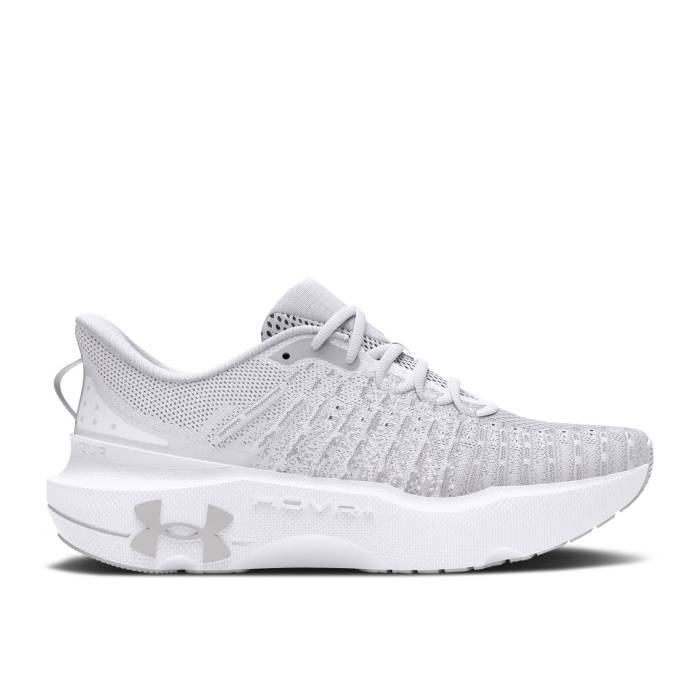 アンダーアーマー Under Armour 【 Wmns Hovr Infinite Elite White Halo Grey Women White/Distant Grey/Halo Grey 】 エリート レディース 白色 ホワイト 灰色 グレー