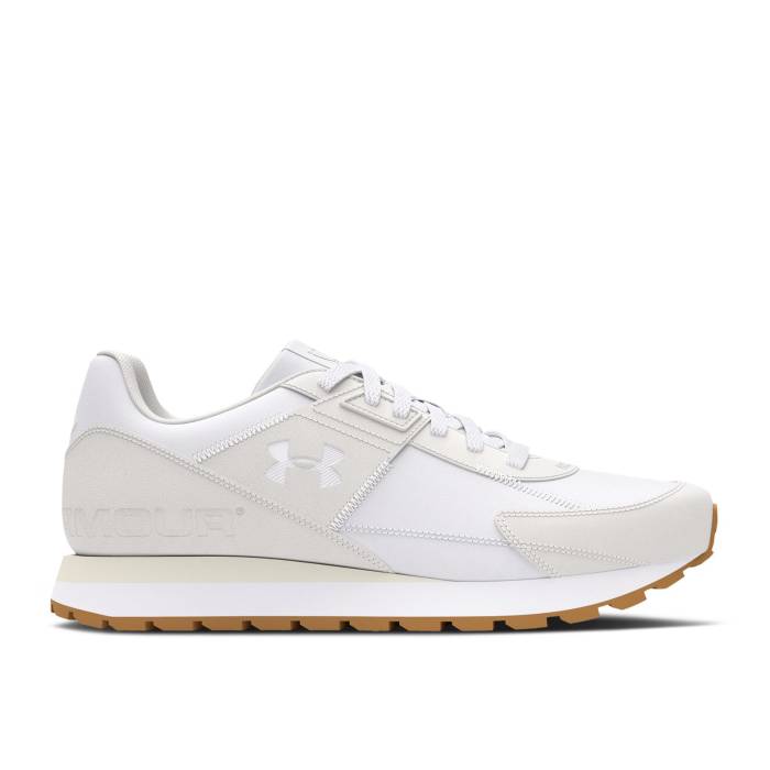 アンダーアーマー Under Armour 【 Wmns Essential Runner \u0027White Quartz\u0027 Women White/White Quartz 】 レディース 白いこと 白いこと