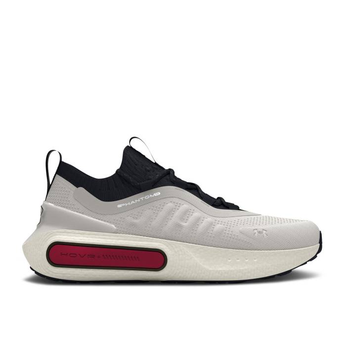 アンダーアーマー Under Armour 【 Wmns Hovr Phantom 4 \u0027White Clay Black\u0027 Women White Clay/Black 】 レディース 白いこと 白いこと 黒いこと 黒いこと