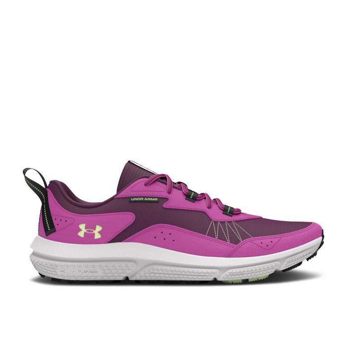 アンダーアーマー Under Armour 【 Wmns Charged Verssert 2 \u0027Purple Gemini\u0027 Women Purple Gemini/Retro Green 】 レディース Purple 紫・パープル レトロ green 緑・緑であること