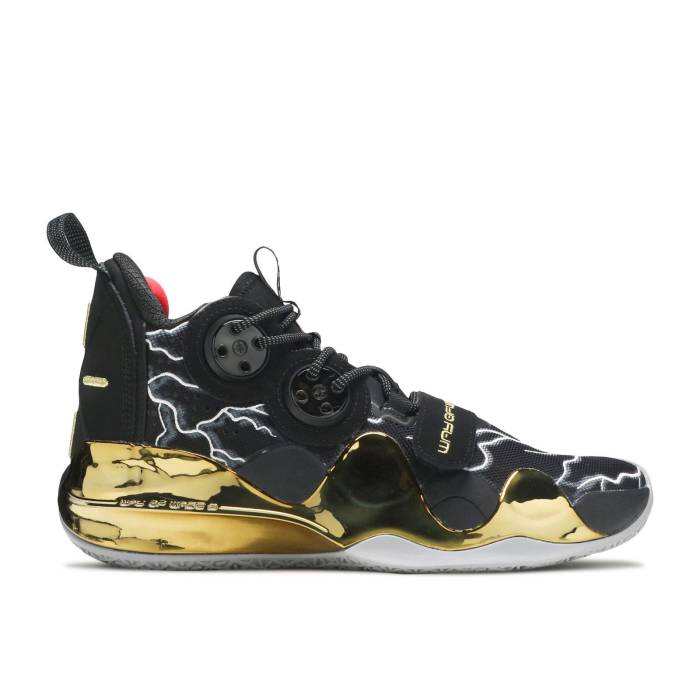 リーニン Li-Ning 【 Way Of Wade 8 \u0027First Born\u0027 Men Black/Gold 】 ウェイド メンズ 黒いこと 黒いこと ゴールド