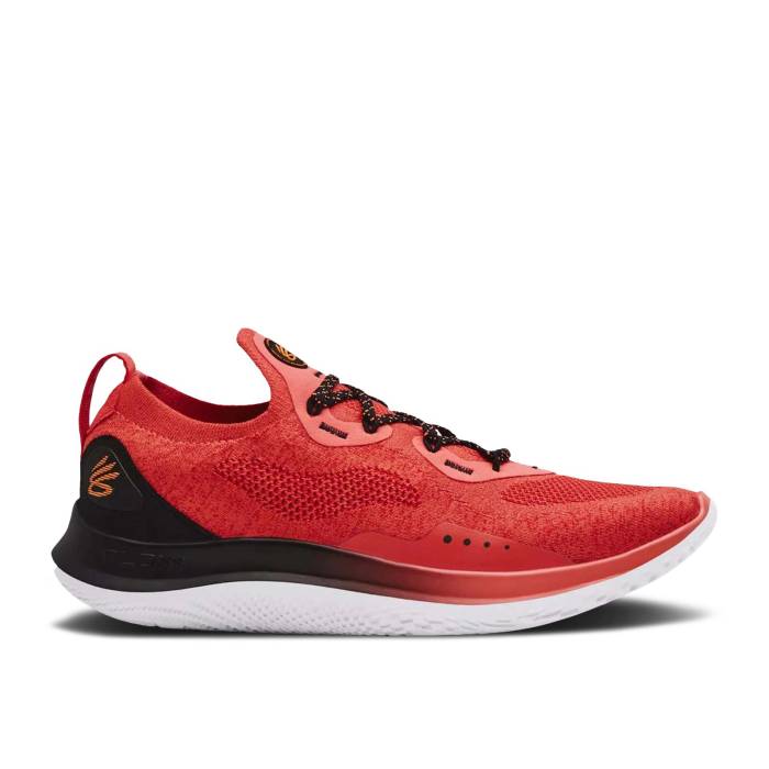 Curry Brand 【 Curry Flow Go \u0027Coral Pink\u0027 Men Coral Pink/Black 】 カリー 流通受け答え メンズ pink サクラ色 黒いこと 黒いこと