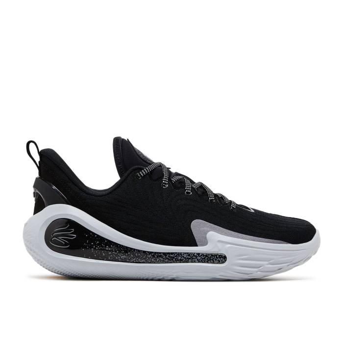 Curry Brand 【 Curry Flow 12 \u0027Wardell Mode\u0027 Men Black/Halo Grey 】 カリー 流通受け答え メンズ 黒いこと 黒いこと 薄墨色 薄墨色