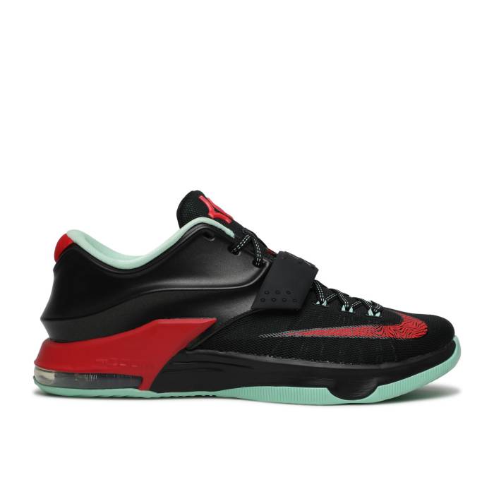 ナイキ Nike 【 Kd 7 \u0027Good Apples\u0027 Men Black/Action Red-Medium Mint 】 メンズ 黒いこと 黒いこと 動き