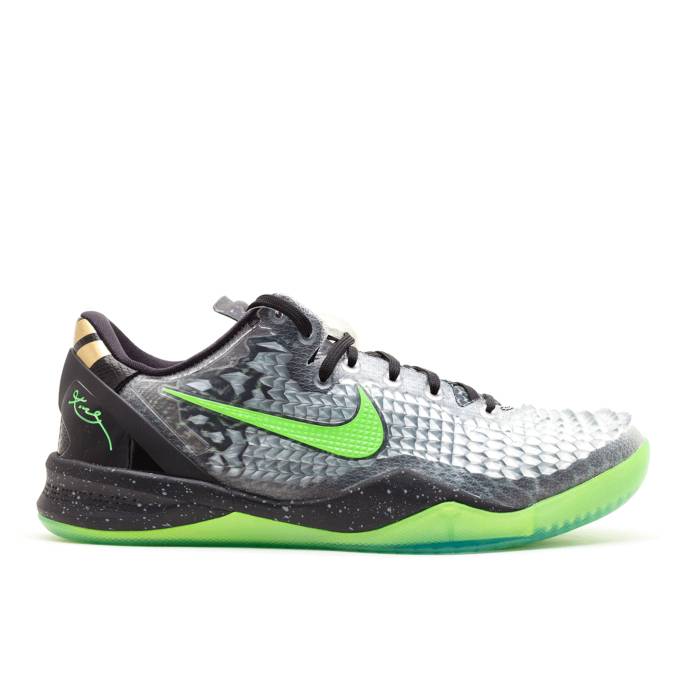 ナイキ Nike 【 Kobe 8 Ss \u0027Christmas\u0027 Men Black/Electric Green/Cool Grey/Metallic Gold 】 Kobe コービー メンズ 黒いこと 黒いこと green 緑・緑であること 冷やりとした 薄墨色 薄墨色 ゴールド