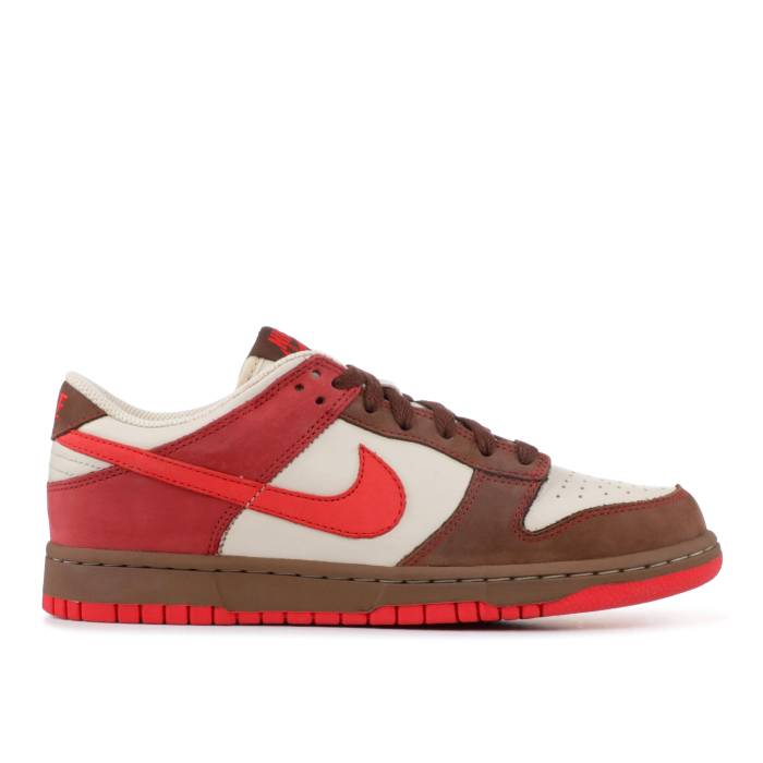 ナイキ Nike 【 Wmns Dunk Low Women Birch/Atomic Red-Light Chocolate 】 ダンク レディース