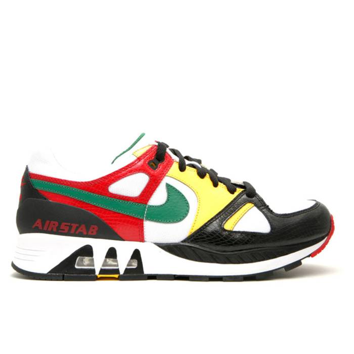 ナイキ Nike 【 Air Stab Men White/Pn Grn-Varsity Rd-Vrsty Mz 】 メンズ 白色 ホワイト