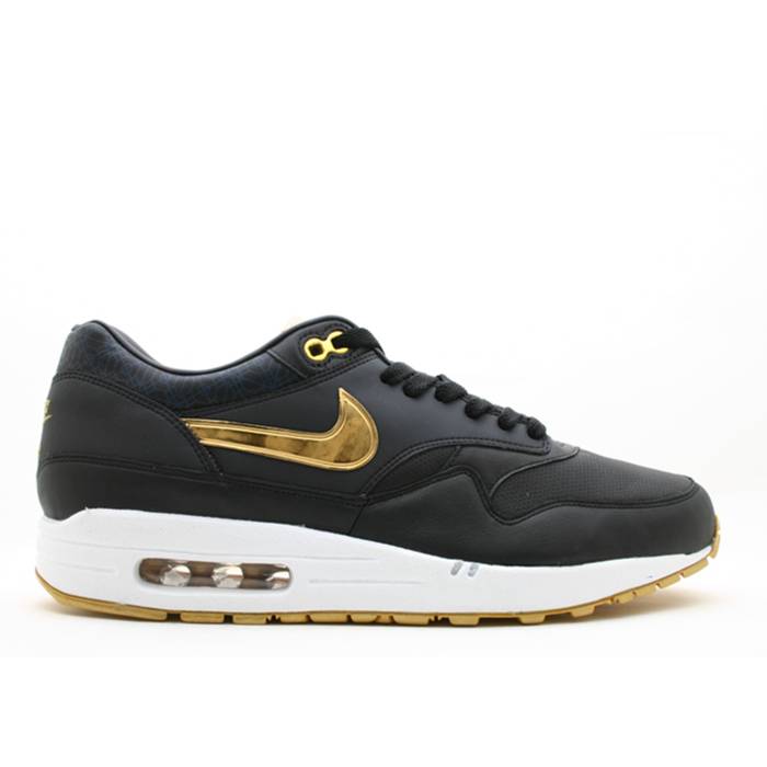 ナイキ Nike 【 Air Max 1 Premium Sp 'Olympic Medal Pack - Gold' Men Black/Metallic Gold/White 】 マックス Premium プレミアム メンズ 黒色 ブラック ゴールド 白色 ホワイト