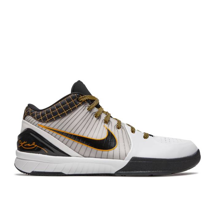 ナイキ Nike 【 Zoom Kobe 4 Pop \u0027Del Sol\u0027 2009 Men White/Black/Del Sol/Varsity Purple 】 望遠レンズ Kobe コービー メンズ 白いこと 白いこと 黒いこと 黒いこと Purple 紫・パープル