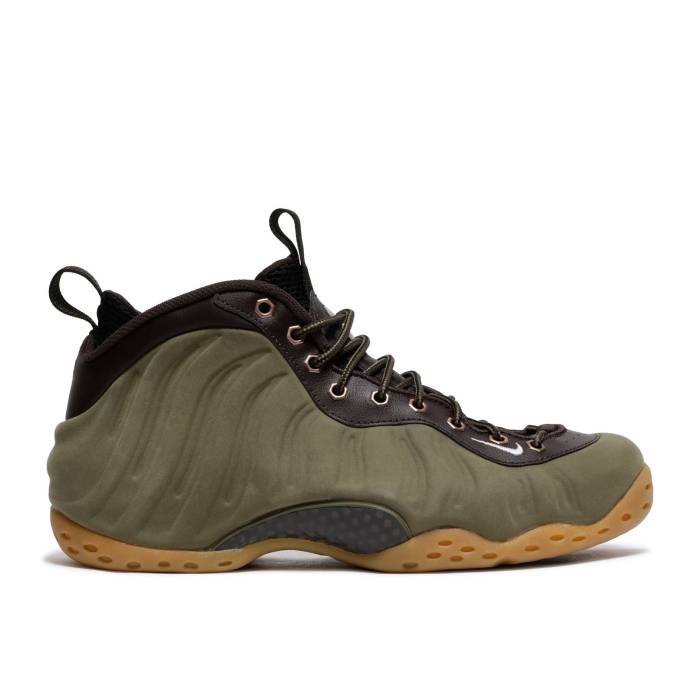 ナイキ Nike 【 Air Foamposite One Prm \u0027Olive\u0027 Men Medium Olive/Velvet Brown-Black-Light Bone 】 Foamposite フォームポジット メンズ olive オリーブ