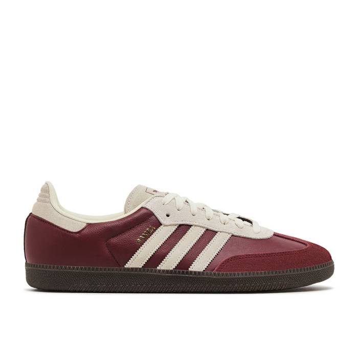 アディダス Adidas 【 Samba Og \u0027Preloved Ruby Cream\u0027 Men Preloved Ruby/Cream White/Gum 】 サンバ メンズ 皮膚軟化剤 白いこと 白いこと