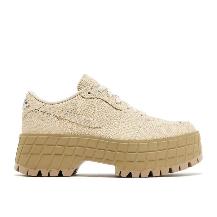ナイキ エアジョーダン Air Jordan 【 Wmns Jordan 1 Low Brooklyn \u0027Rattan\u0027 Women Rattan/Desert Camo 】 ブルックリン レディース 間鴨柄