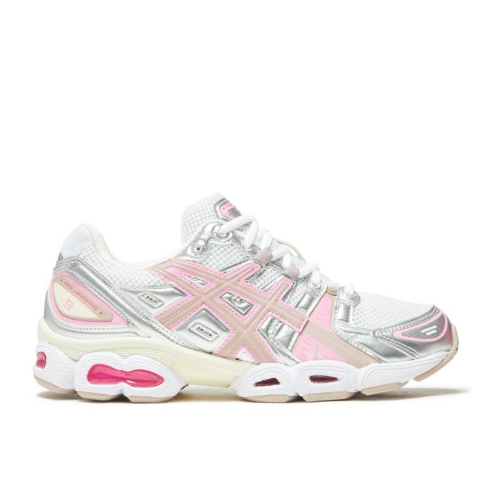 アシックス Asics 【 Wmns Gel Nimbus 9 'Candy Floss' Women White/Pure Silver 】 靴 レディース靴 スニーカー レディース 白色 ホワイト ピュア Silver 銀色・シルバー画像