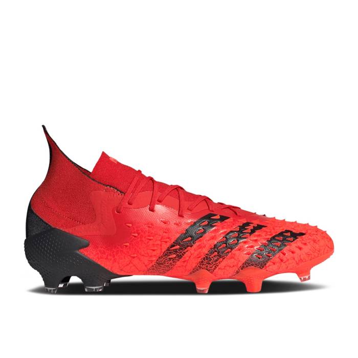 アディダス Adidas 【 Predator Freak.1 Fg \u0027Demonskin - Solar Red\u0027 Men Red/Core Black/Solar Red 】 プレデター メンズ Red 赤・赤いこと 中核グループ 黒いこと 黒いこと