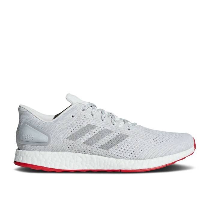 アディダス Adidas 【 Pureboost Dpr Ltd \u0027Grey Shock Red\u0027 Men Footwear White/Grey Two/Grey One 】 LTD エルティーディー ぼうぜん自失 メンズ 白いこと 白いこと 薄墨色 薄墨色