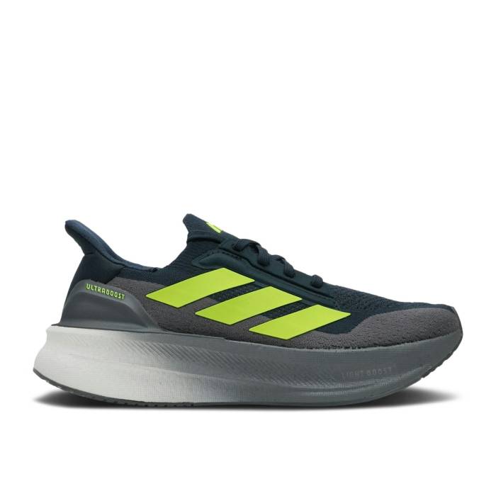 アディダス Adidas 【 Ultraboost 5X \u0027Aurora Ink Lucid Lemon\u0027 Men Aurora Ink/Lucid Lemon/Iron Metallic 】 メンズ