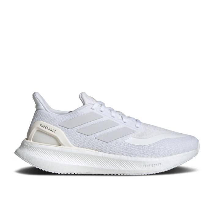 アディダス Adidas 【 Wmns Pureboost 5 \u0027Triple White\u0027 Women Cloud White/Cloud White/Core White 】 レディース 白いこと 白いこと 中核グループ