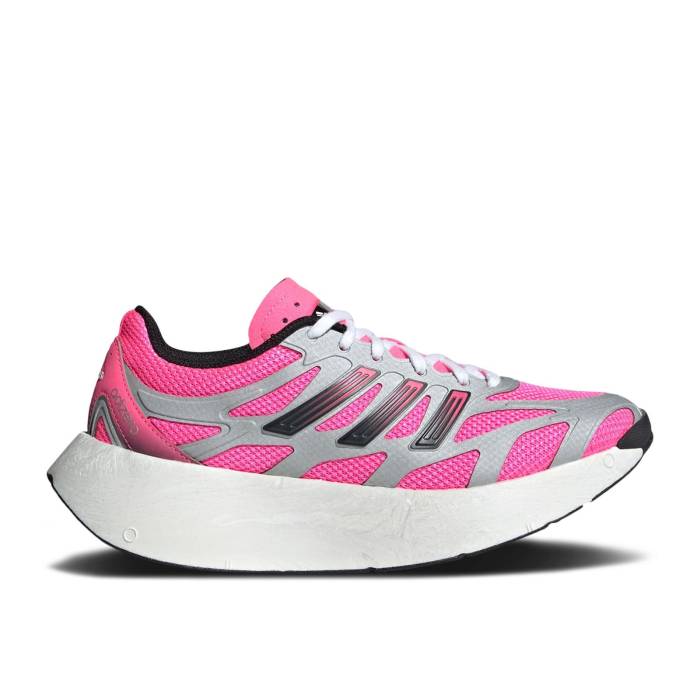 アディダス Adidas 【 Wmns Adizero Aruku \u0027Lucid Pink\u0027 Women Lucid Pink/Silver Metallic/Core Black 】 アディゼロ レディース pink サクラ色 Silver しろがね色・しろがね色 中核グループ 黒いこと 黒いこと