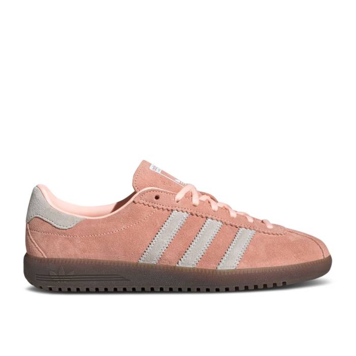 アディダス Adidas 【 Wmns Bermuda \u0027Semi Coral\u0027 Women Clear Orange/Cloud White/Semi Coral 】 レディース orange 橙・オレンジ色 白いこと 白いこと