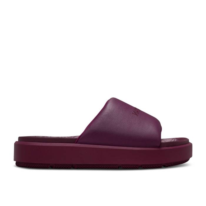 ナイキ エアジョーダン Air Jordan 【 Wmns Jordan Sophia Slide \u0027Bordeaux\u0027 Women Bordeaux/Fire Pink/Burgundy Crush 】 Slide サンダル レディース たき火 pink サクラ色 ぶどう酒色・バーガンディー