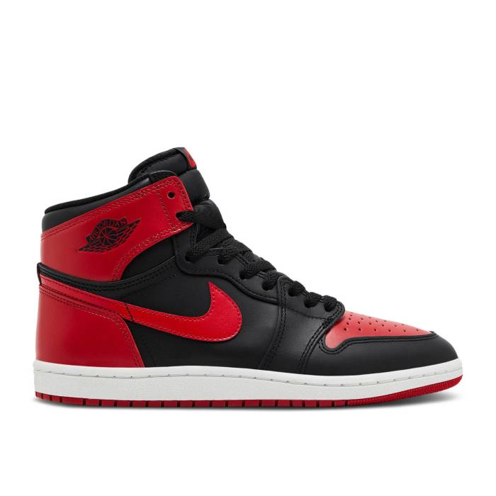 ナイキ エアジョーダン Air Jordan 【 Jordan 1 Retro High \u002785 Og \u0027Bred / Banned\u0027 2025 Special Box Men Black/Varsity Red/White 】 レトロ ご機嫌 special 特別 ボックス席 メンズ 黒いこと 黒いこと Red 赤・赤いこと 白いこと ホ