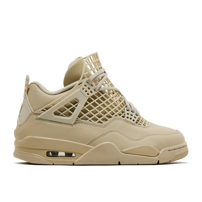 ナイキ エアジョーダン Air Jordan 【 Wmns Jordan 4 Retro \u0027Net - Rattan\u0027 Women Rattan/Rattan/Metallic Gold 】 レトロ レディース ゴールド