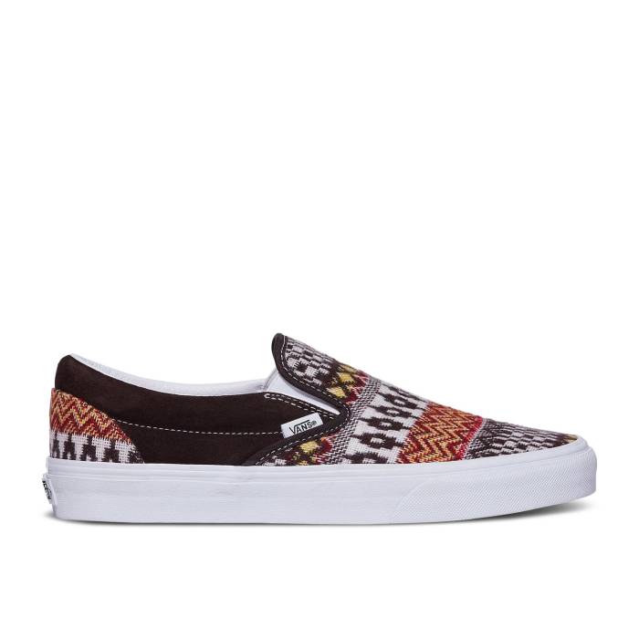 ヴァンズ Vans 【 Classic Slip-On 'Fair Isle' Men Brown/Multi-Color 】 クラシック slip-on スリッポン メンズ 茶色 ブラウン 24,500円