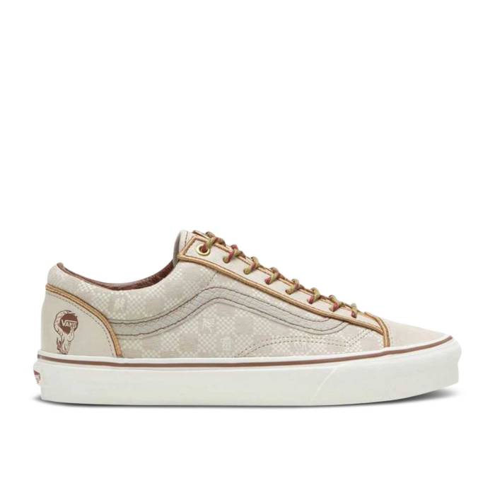 ヴァンズ Vans 【 Style 36 'Year Of The Dragon' Men Marshmallow/Brown 】 メンズ 茶色 ブラウン