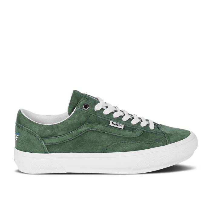 ヴァンズ Vans 【 Palace X Skate Old Skool 36 \u0027Forest\u0027 Men Forest/White/Gum 】 Skate 滑る メンズ フォレスト 白いこと 白いこと