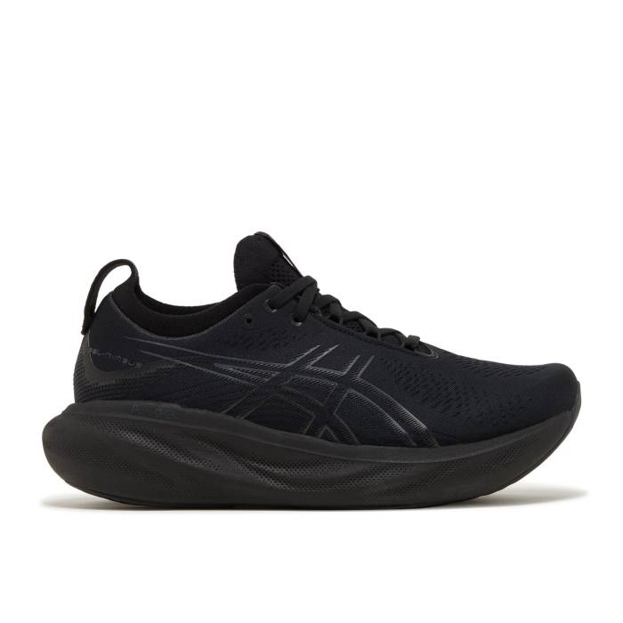 アシックス Asics 【 Gel Nimbus 25 Triple Black Men Black/Black 】 メンズ 黒色 ブラック