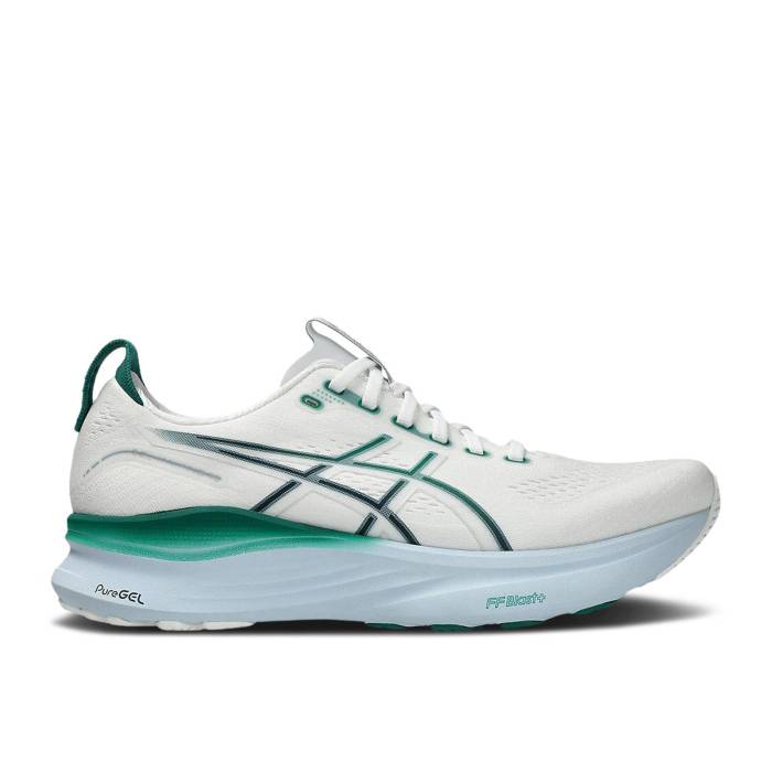 アシックス Asics 【 Gel Kayano 32 'White Jasper Green' Men White/Jasper Green 】 メンズ 白色 ホワイト green 緑・グリーン
