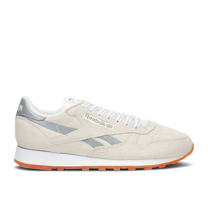リーボック Reebok 【 Places + Faces X Classic Leather Catalyst Ltd Chalk Silver Men Chalk/Silver 】 クラシック レザー LTD エルティーディー メンズ Silver 銀色・シルバー