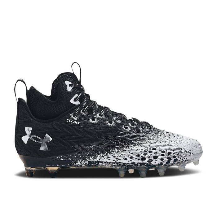 アンダーアーマー Under Armour 【 Wmns Spotlight Clone Mc \u0027Black Metallic Silver\u0027 Women Black/Metallic Silver 】 レディース 黒いこと 黒いこと Silver しろがね色・しろがね色