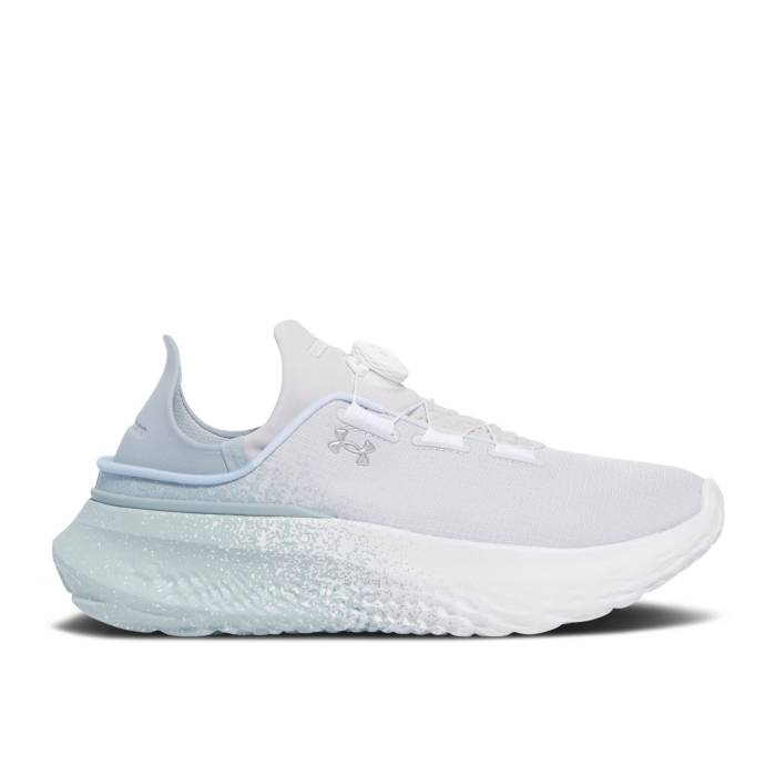 アンダーアーマー Under Armour 【 Slipspeed Mega 'Fade - Halo Grey Harbor Blue' Men Halo Grey/Harbor Blue/Metallic Silver 】 メガ 灰色 グレー メンズ 灰色 グレー 青色 ブルー Silver 銀色・シルバー|スニケス