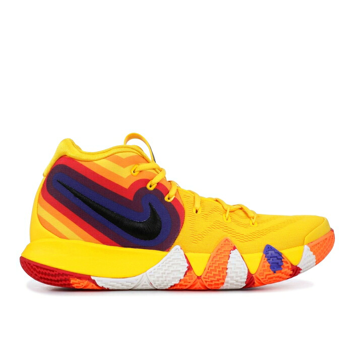 ナイキ Nike 【 Kyrie 4 '70S' Men Yellow/Multicolor 】 Kyrie カイリー 靴 メンズ靴 スニーカー メンズ yellow 黄色・イエロー｜スニケス