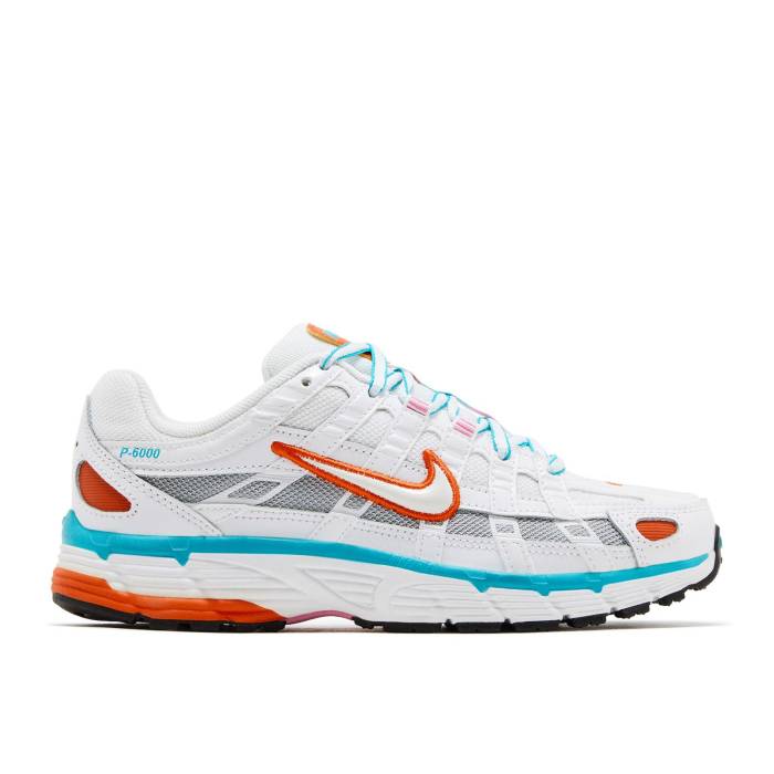 ナイキ Nike 【 Wmns P-6000 \u0027Oracle Aqua\u0027 Women White/White/Oracle Aqua 】 レディース 白いこと 白いこと アクア