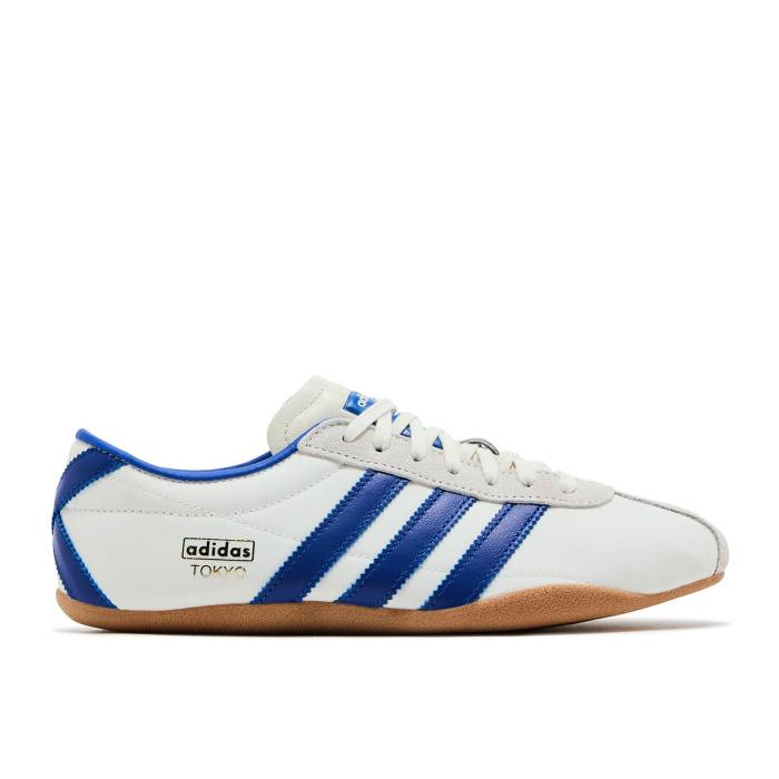 アディダス Adidas 【 Wmns Tokyo \u0027Off White Royal Blue\u0027 Women Off White/Royal Blue/Gold Metallic 】 白いこと 白いこと レディース 白いこと 白いこと 青碧 青碧 ゴールド