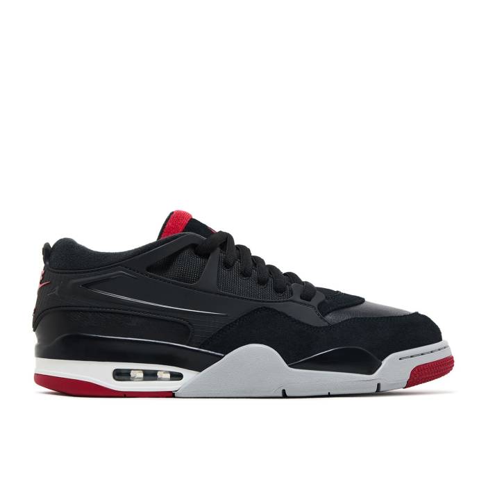 ナイキ エアジョーダン Air Jordan 【 Jordan 4 Rm 'Bred' Men Black/Varsity Red/Wolf Grey/White 】 メンズ 黒色 ブラック Red 赤・レッド 灰色 グレー 白色 ホワイト
