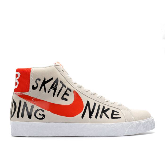 ナイキ Nike 【 Blazer Sb Premium Se \u0027Geoff Mcfetridge\u0027 Men Summit White/Team Orange 】 ブレイザー エスビー Premium 割り増し金 メンズ 白いこと 白いこと Team 野球クラブ orange 橙・オレンジ色