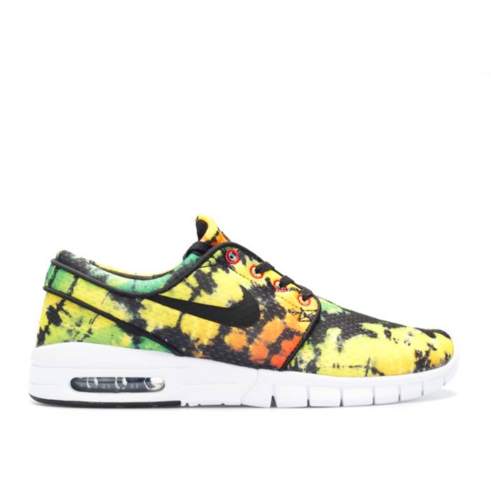 ナイキ Nike 【 Stefan Janoski Max Premium \u0027Tour Yellow\u0027 Men Tour Yellow/Green Pulse/University Red/Black 】 マックス Premium 割り増し金 メンズ yellow 黄味がかった・黄色 green 緑・緑であること Red 赤・赤いこと 黒いこと 黒いこと