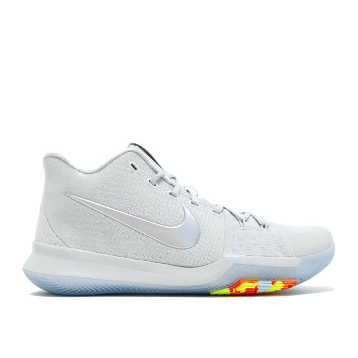 ナイキ Nike 【 Kyrie 3 \u0027Time To Shine\u0027 Men Pure Platinum/Multicolor-Volt 】 Kyrie カイリー メンズ 純然たる Platinum プラチナム