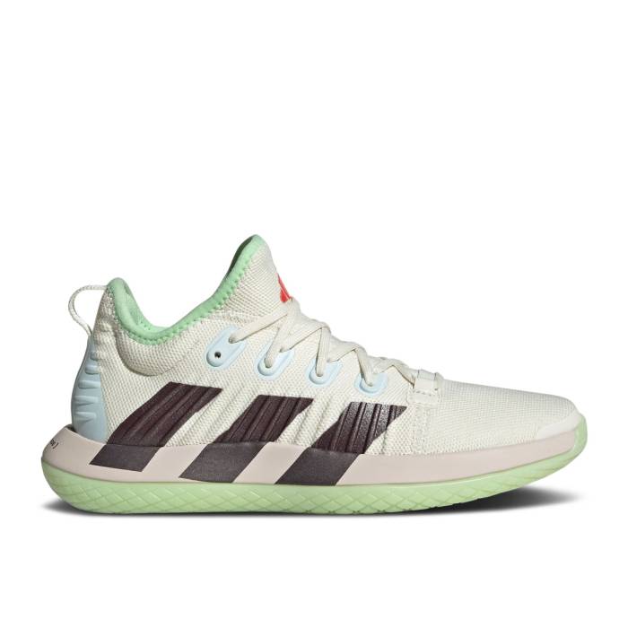 アディダス Adidas 【 Wmns Stabil Next Gen Handball \u0027Off White Semi Green Spark\u0027 Women Off White/Aurora Metallic/Semi Green Spark 】 ハンドボール 白いこと 白いこと green 緑・緑であること レディース 白いこと 白いこと green 緑・グ