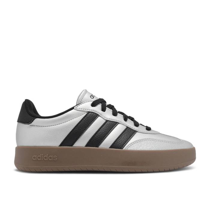 アディダス Adidas 【 Barreda 'Silver Metallic Black Gum' Men Silver Metallic/Core Black/Gum 】 黒色 ブラック メンズ Silver 銀色・シルバー コア 黒色 ブラック