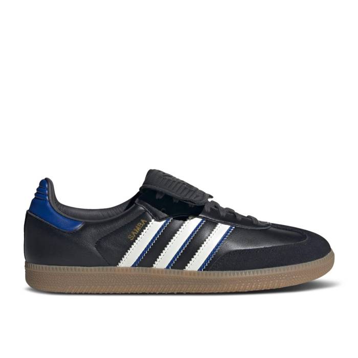 アディダス Adidas 【 Samba Lt \u0027Black White Royal Blue\u0027 Men Core Black/Cloud White/Royal Blue 】 サンバ 白いこと 白いこと メンズ 中核グループ 黒いこと 黒いこと 白いこと 白いこと 青味 青み