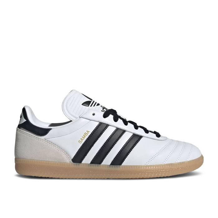アディダス Adidas 【 Samba Jp 'White Black Gum' Men Cloud White/Black/Gum 】 サンバ 黒色 ブラック メンズ 白色 ホワイト 黒色 ブラック