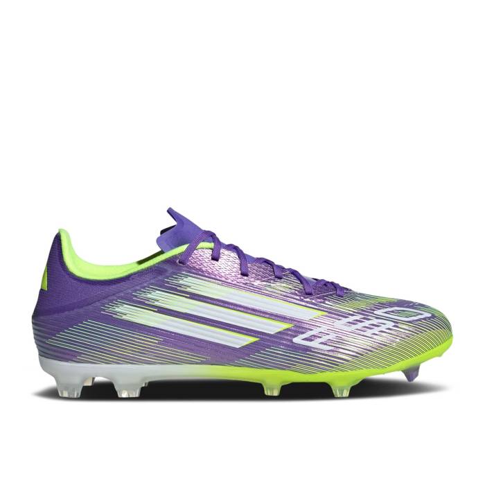 アディダス Adidas 【 Adizero F50 League Fg Mg \u0027Radiant Blaze Pack\u0027 Men Purple Rush/Cloud White/Lucid Lemon 】 アディゼロ メンズ Purple 紫・パープル rush 混雑時 白いこと 白いこと